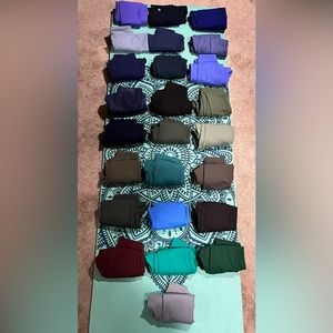 Lululemon Leggings lot 24 pairs of wunder trains size 0